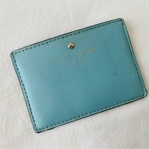 Kate Spade Tiffany Blue Card Holder Wallet